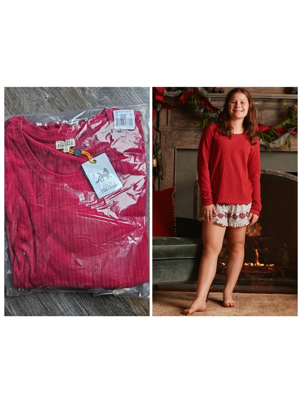 Women's Holiday Pajama Set NWT